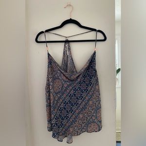 Free People patterned tank top